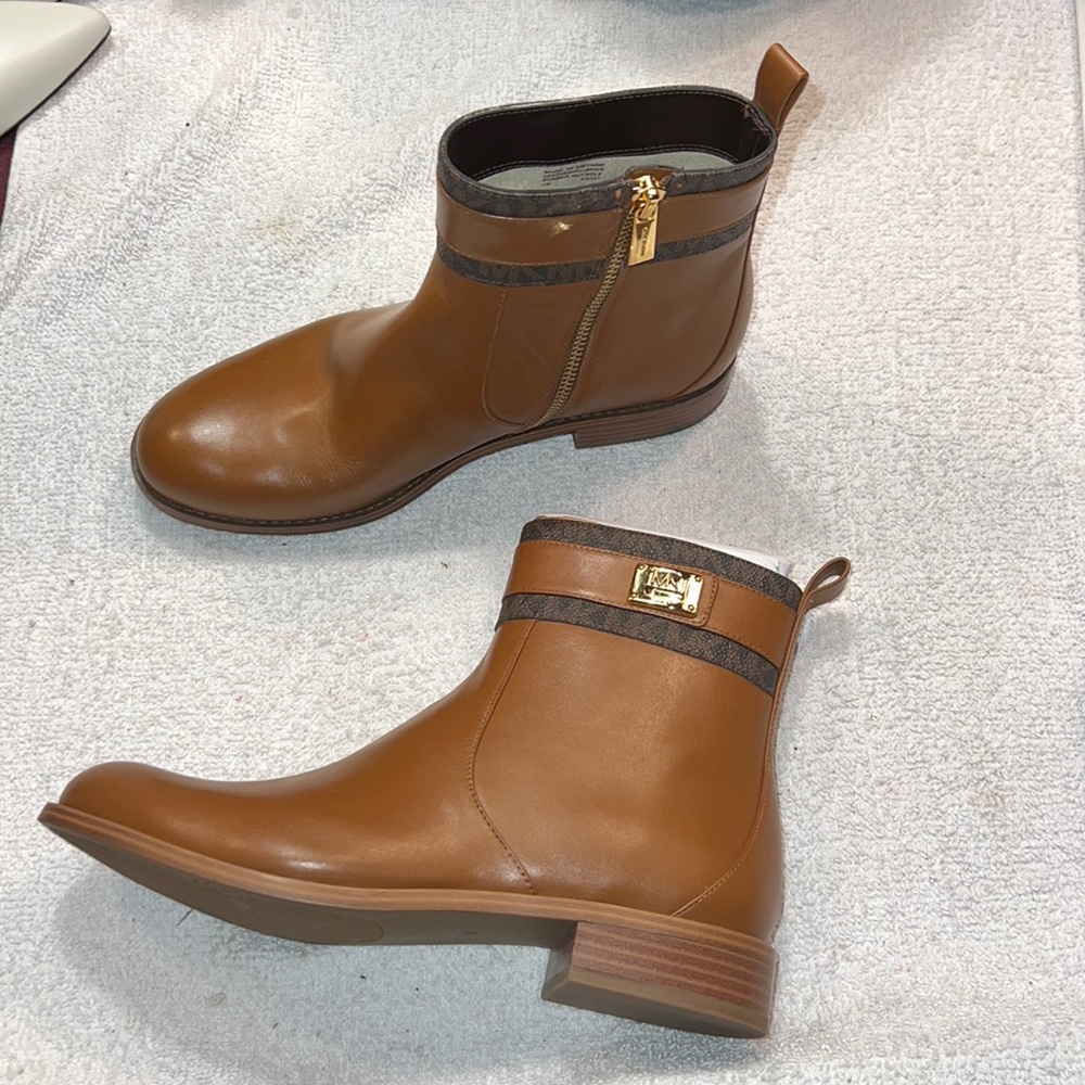 Michael Kors Brown Ankle Boots